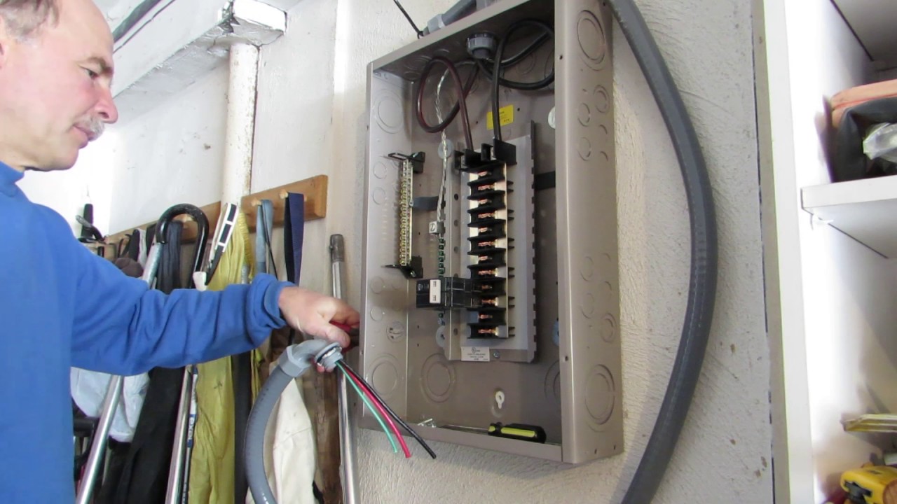 Installing an EV Charging Station Part II: Installing a Circuit Breaker #cb99videos #circuitbreaker