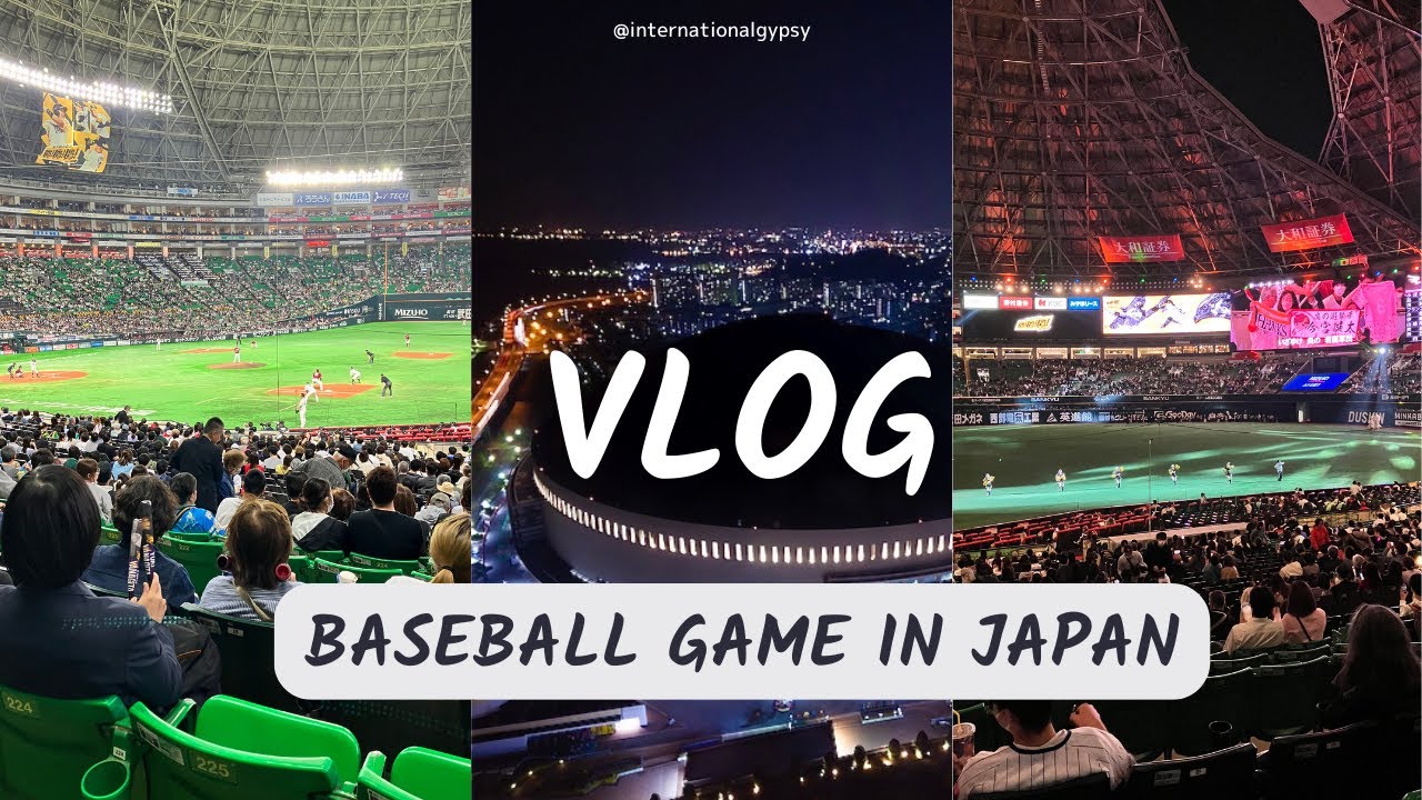 My first BaseBall ⚾ game in japan | Indian in japan