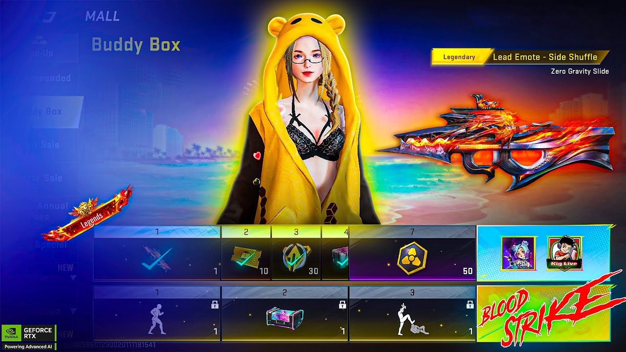 Bloodstrike New Event Buddy Box Review with New P90 Skin #bloodstrike #bloodstrikehack