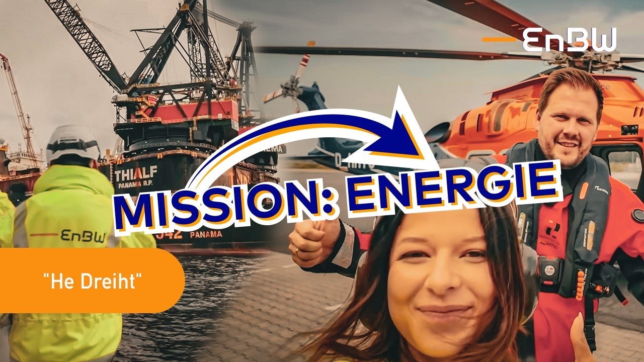 Mission: Energie | Michael baut Deutschlands größten Windpark in der Nordsee | EnBW