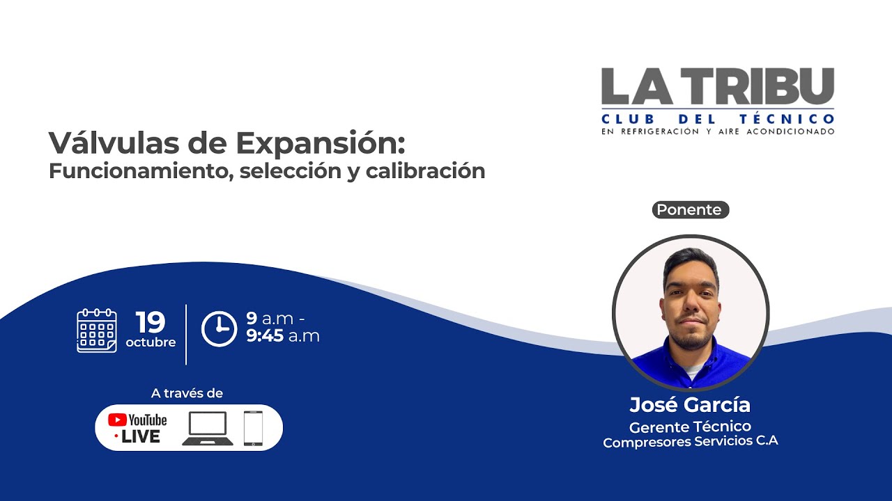 Válvulas de expansión: Funcionamiento, selección y calibración