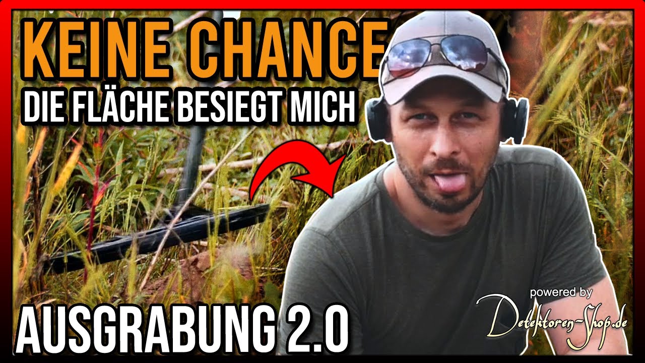🔴 Ende Gelände, KEINE Chance gegen die Natur 🔴 Ausgrabung 2.0 Sondeln Schatzsuche mit Metalldetektor