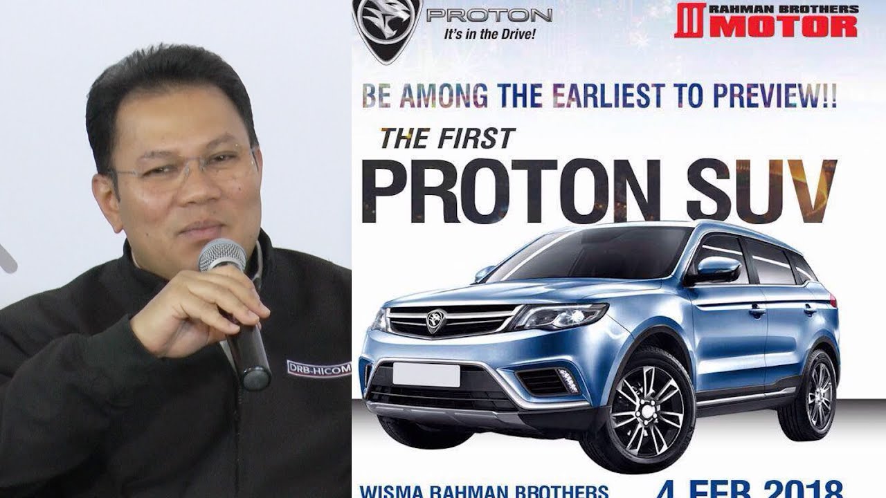 Proton's first SUV will be a 'fantastic' car, says carmaker