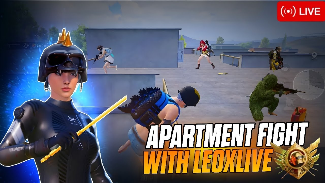 How To Servive in Apartment | Back To Back Clutch In Ultimate Roy|Aggressive Rank Push | Leo Is Live