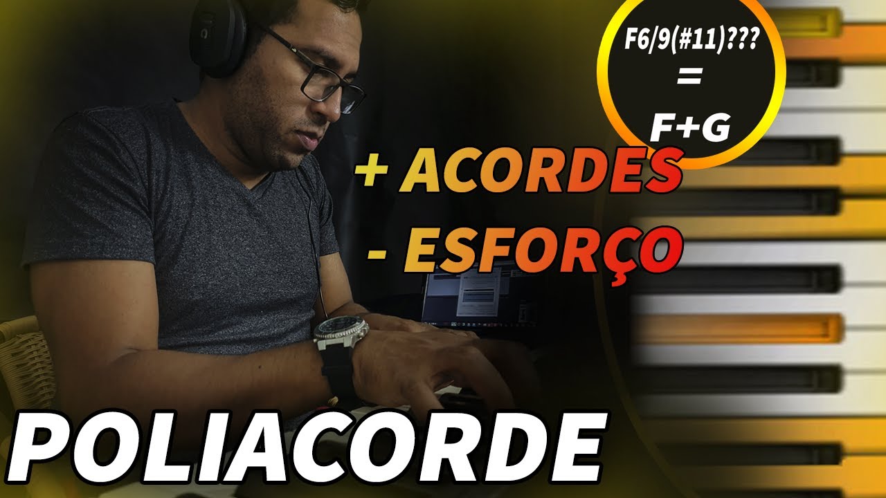 O SEGREDO de uma técnica do GOSPEL AMERICANO para MELHORAR SEUS ACORDES com FACILIDADE - POLIACORDE