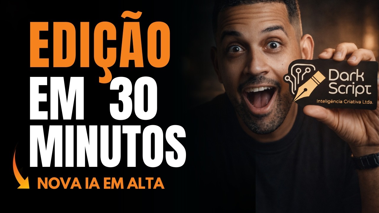 NOVA IA PARA EDIÇÃO CORRETA E RÁPIDA PARA MONETIZAR CANAL DARK NO YOUTUBE (ATUALIZADO 2026)