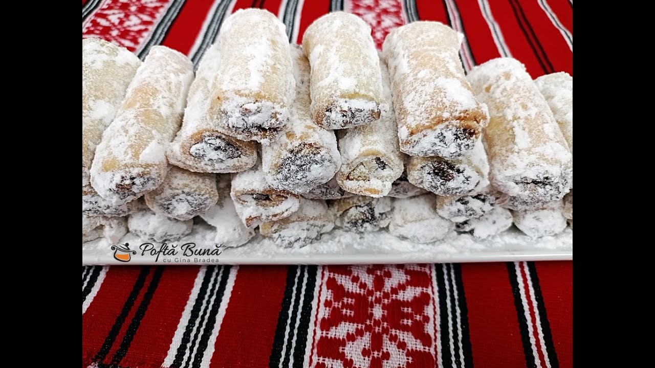 Cu 100 de g de untura si 100 g de smantana fac 800 g de cornulete fragede cu nuca!