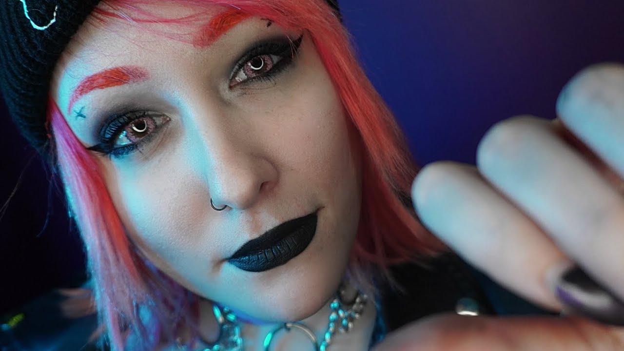 ASMR | Your Alternative Girlfriend cares for you [shushing, & personal attention]