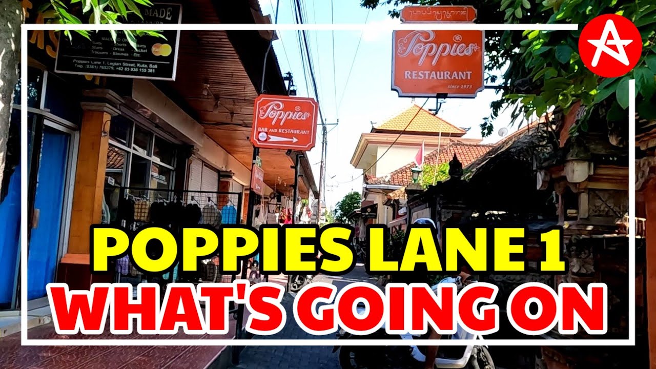 Fate of POPPIES LANE 1 KUTA now, Big hotel will coming but road still so narrow