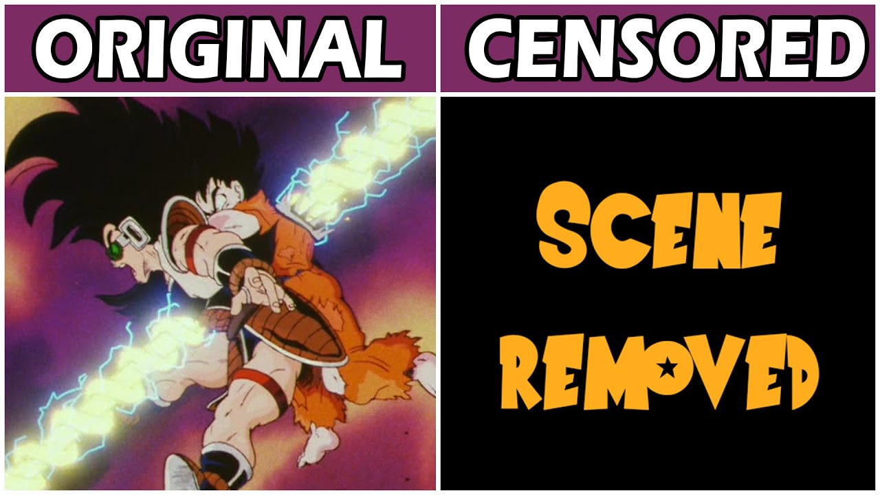 How Ocean(Saban) Censored Dragonball Z: Saiyan Saga | Part 1