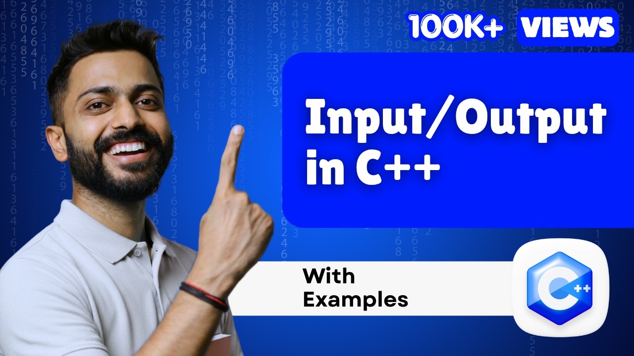 Lec-9: Input/Output in C++ Programming | C++ for Beginners | C++ by Varun sir | @gatesmashers