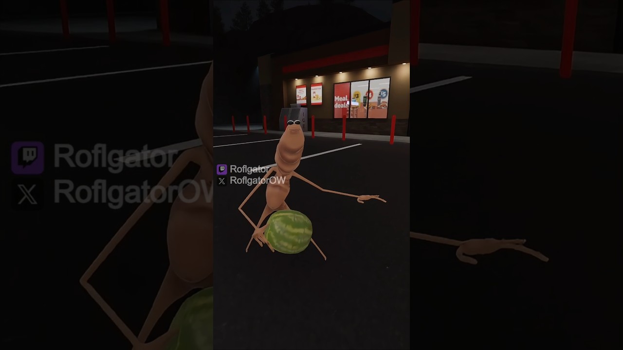 Marcus watermelon heist #roflgator #vrchat #funny #funnymoments #memes