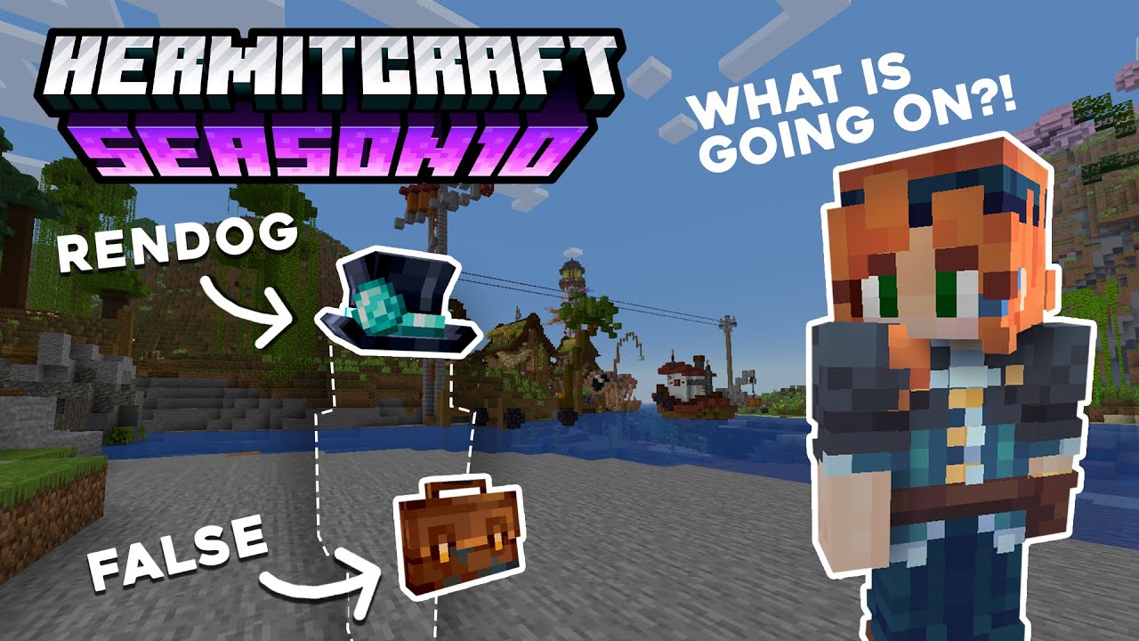 Pranking GeminiTay as the Invisible Hermit | HERMITCRAFT 10 (Behind the Scenes)