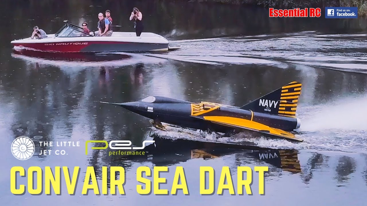 CONVAIR F2Y SEA DART | AMERICAN SEAPLANE FIGHTER AIRCRAFT | WATER TRIALS PART 1