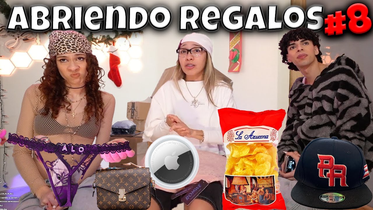 ALONDRA, RAI Y ALEX ABREN REGALOS DE SEGUIDORES 📦