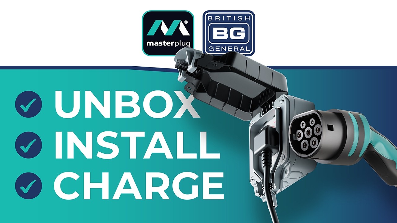 🔋 Plug, Power, Charge! | Masterplug Mode 2 EV Cable + Outdoor Socket in Action