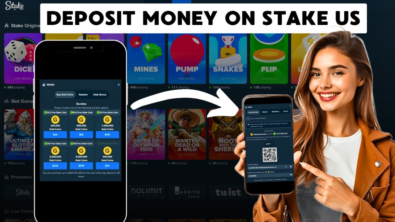 How to Deposit Money on Stake US | Methods, Timelines & Limits