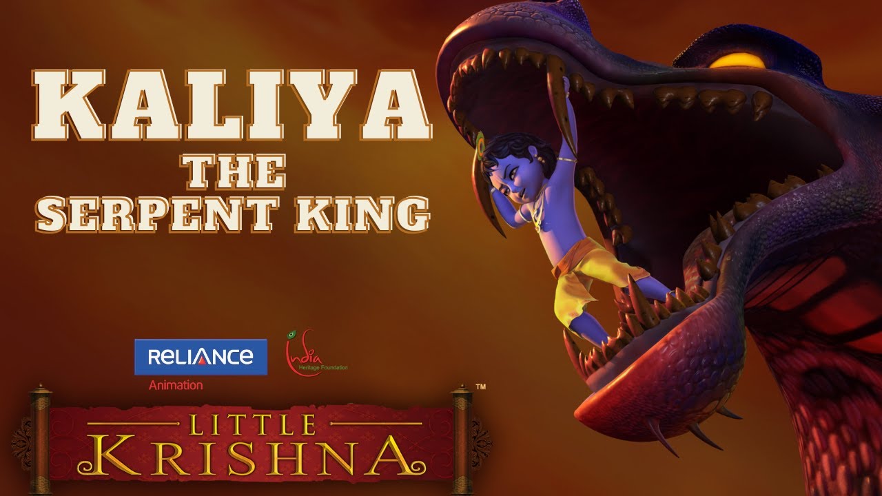 Little Krishna &ndash; Kaliya the Serpent King | Kaliyamardan Leela 🐍🌊
