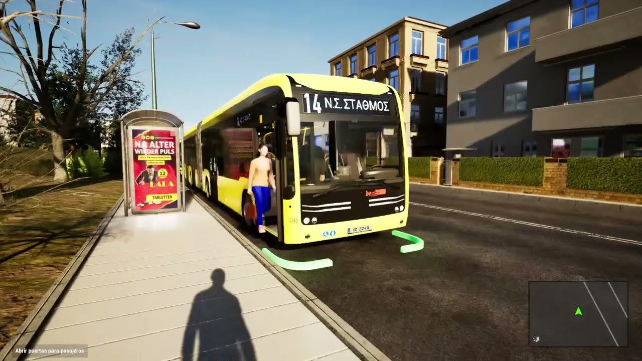 The Bus | Línea 14 de Tesalónica 🚌 Mod de mapa | Mercedes en ruta