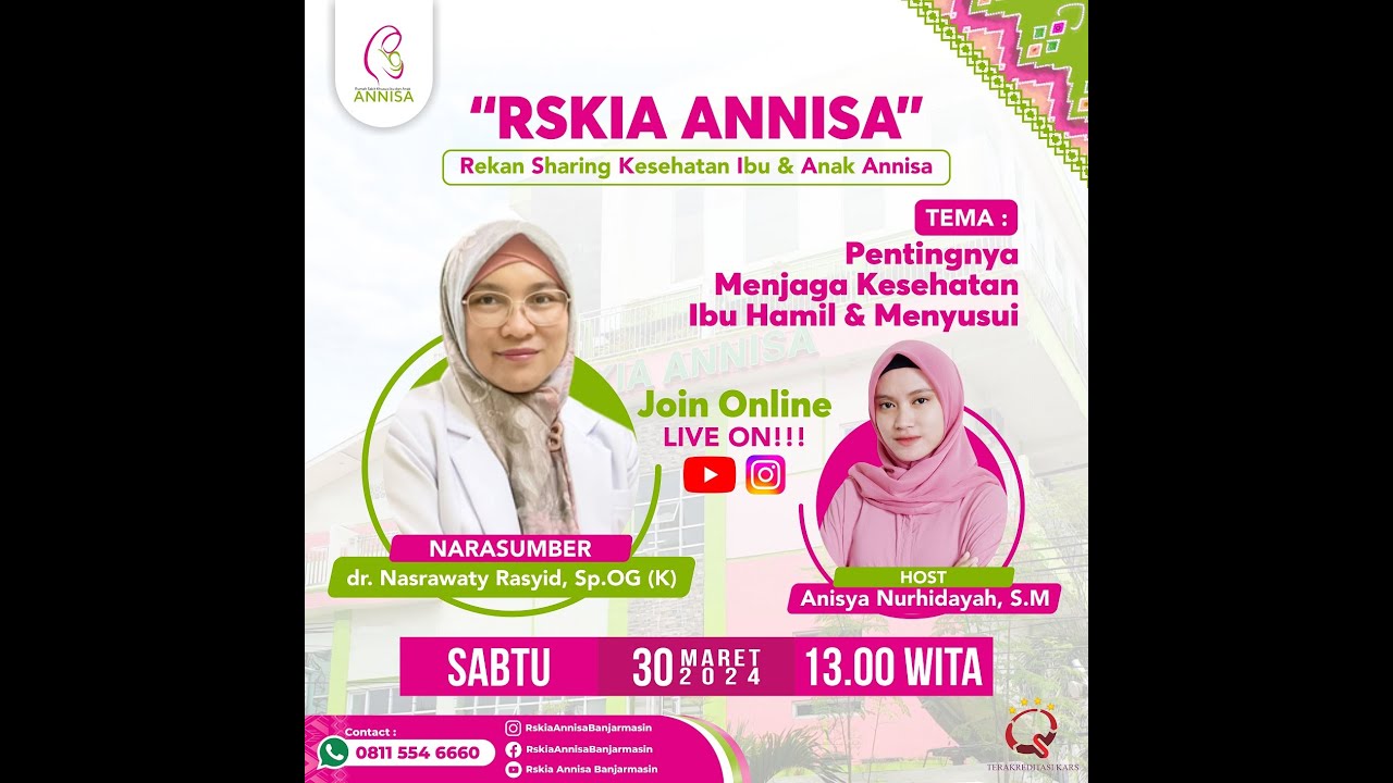 Pentingnya Menjaga Kesehatan Ibu Hamil & Menyusui  - Rekan Sharing Annisa