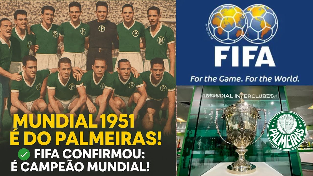 👉 PALMEIRAS: O PRIMEIRO CAMPEÃO MUNDIAL! A HISTÓRIA DA GLÓRIA VERDE EM 1951 NO MARACANÃ!