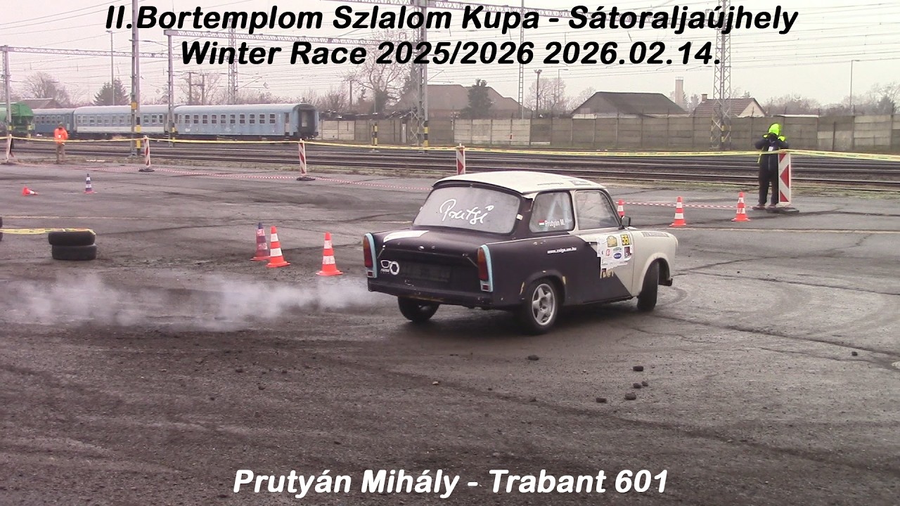 Prutyán Mihály - Trabant 601II.Bortemplom Szlalom Kupa -  Winter Race 2025/2026 2026.02.14.