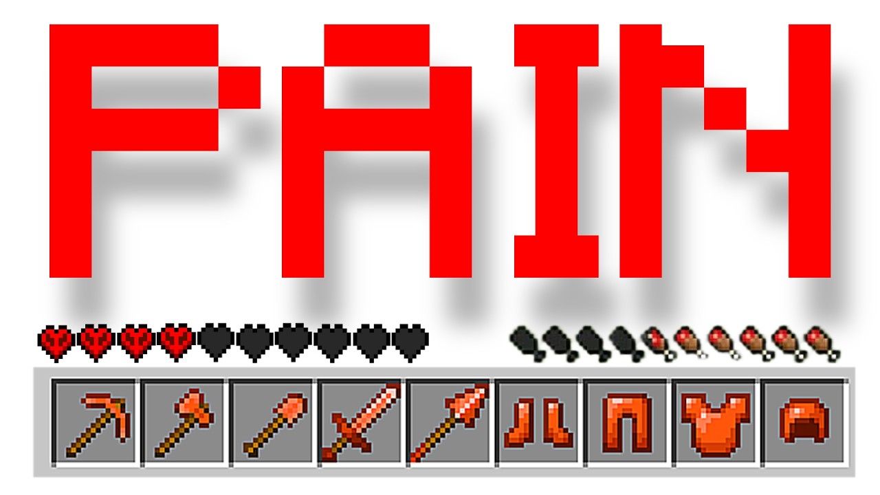 Beating Minecraft With ONLY Copper Tools & Armor