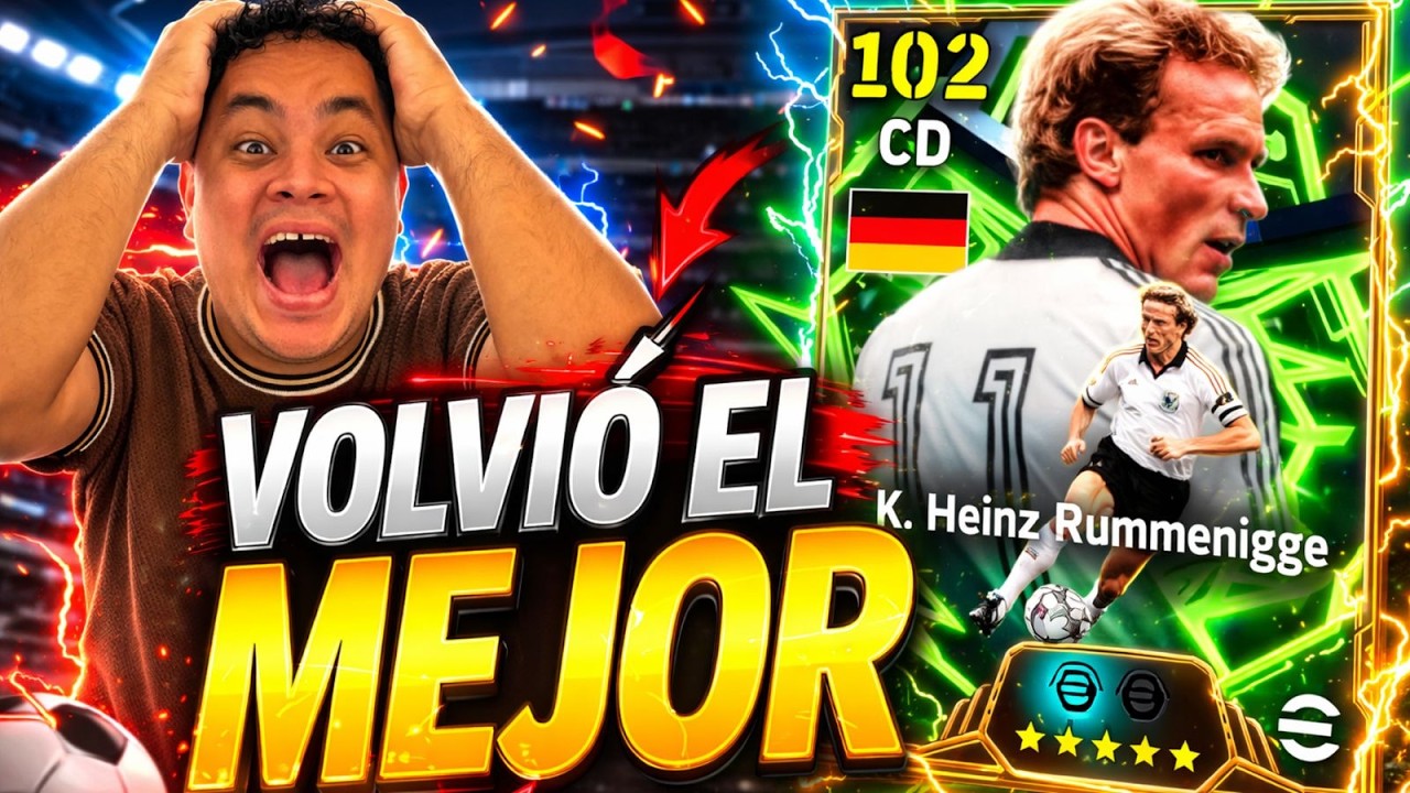 ¡VOLVIÓ RUMMENIGGE!😱 EL MEJOR DELANTERO DE eFootball😍