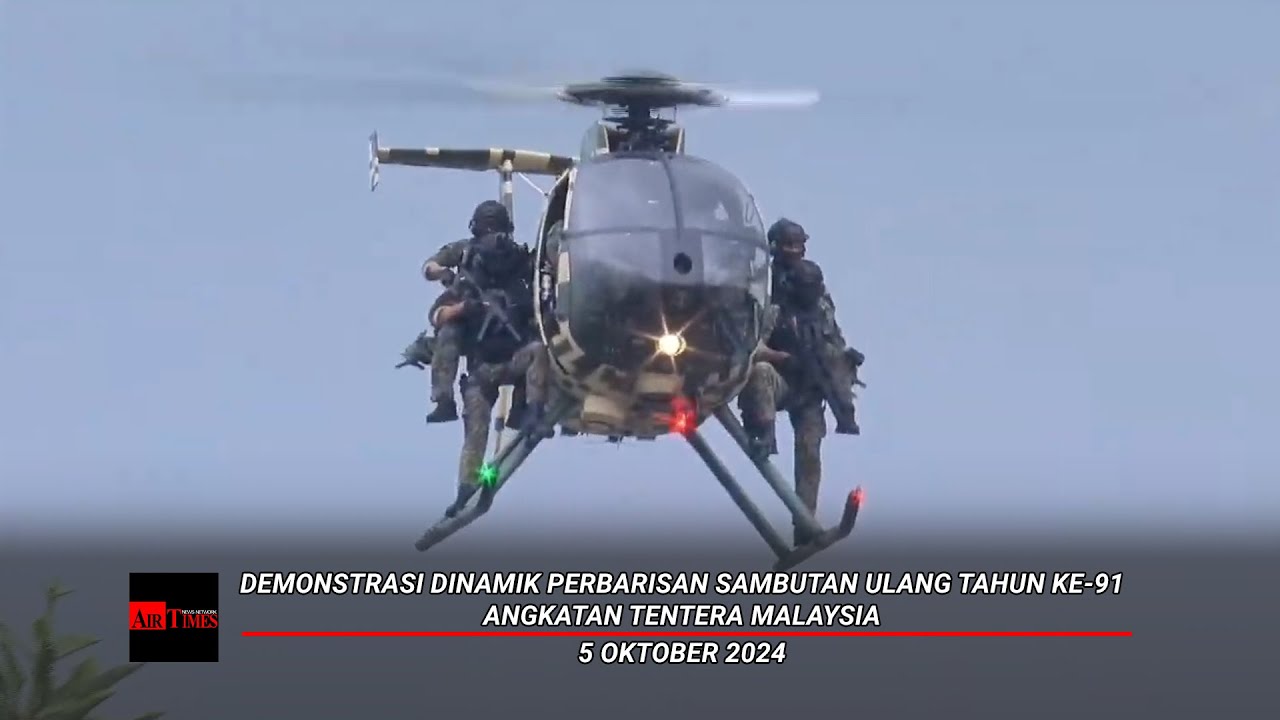 (((LIVE))) Demonstrasi dinamik dan perbarisan tempur HUT ke-91 ATM