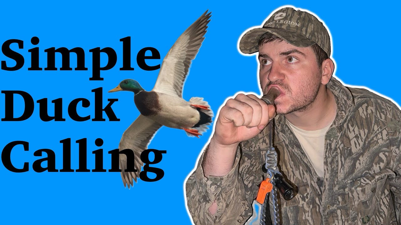 HOW TO BLOW A DUCK CALL (BEGINNER) | Trickey Outdoors