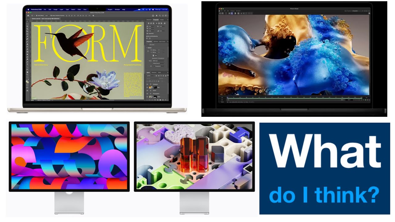 Early 2026 MacBook Air/Pro, Studio Display 2, & Studio Display XDR: My First Impressions!