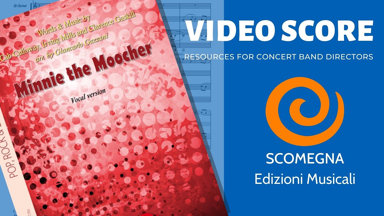 MINNIE THE MOOCHER - Cab Calloway, arr. Giancarlo Gazzani