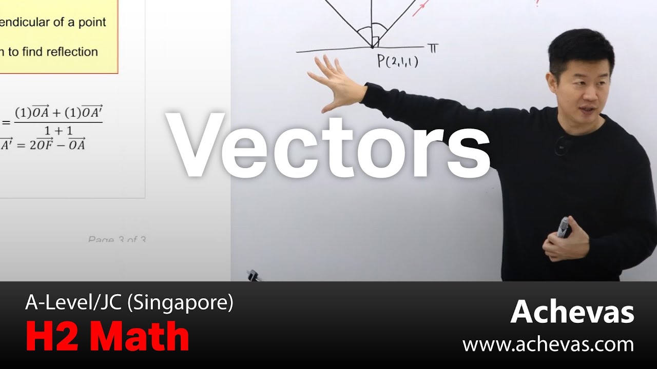 Vectors | A-Level/JC H2 Math, Singapore