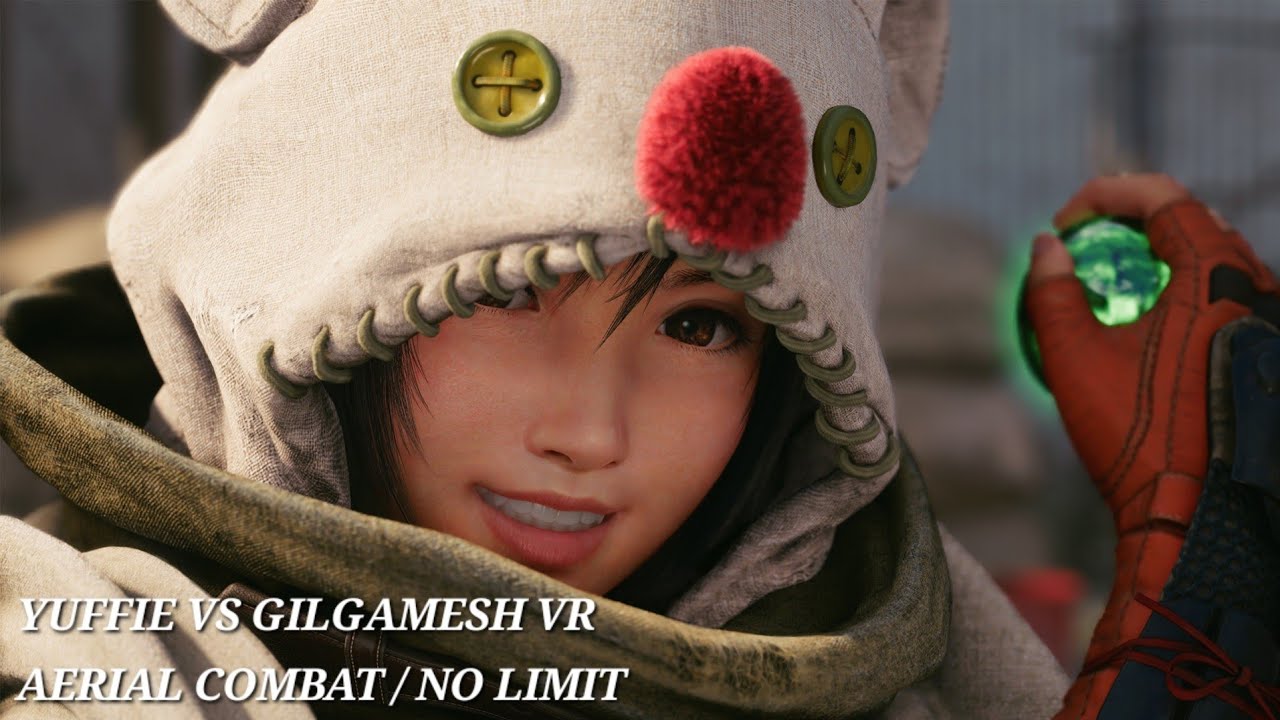 FF7 REBIRTH : YUFFIE VS GILGAMESH VR [ AERIAL COMBAT / NO LIMIT ] 