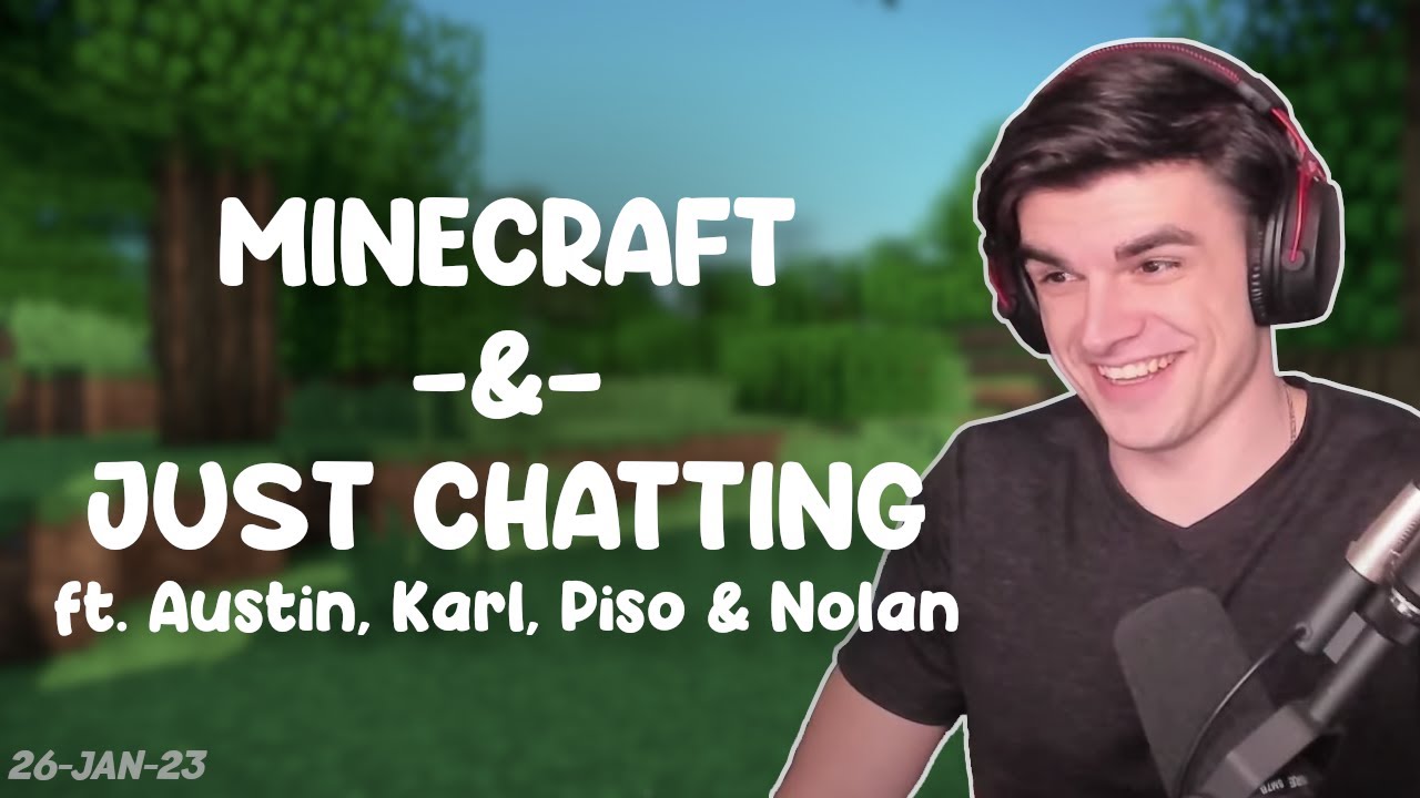 ⛵CRUNCHCRAFT and IMPROMPTU PODCAST ft. Karl, Austin, Piso & Nolan🌈 - Foolish VOD