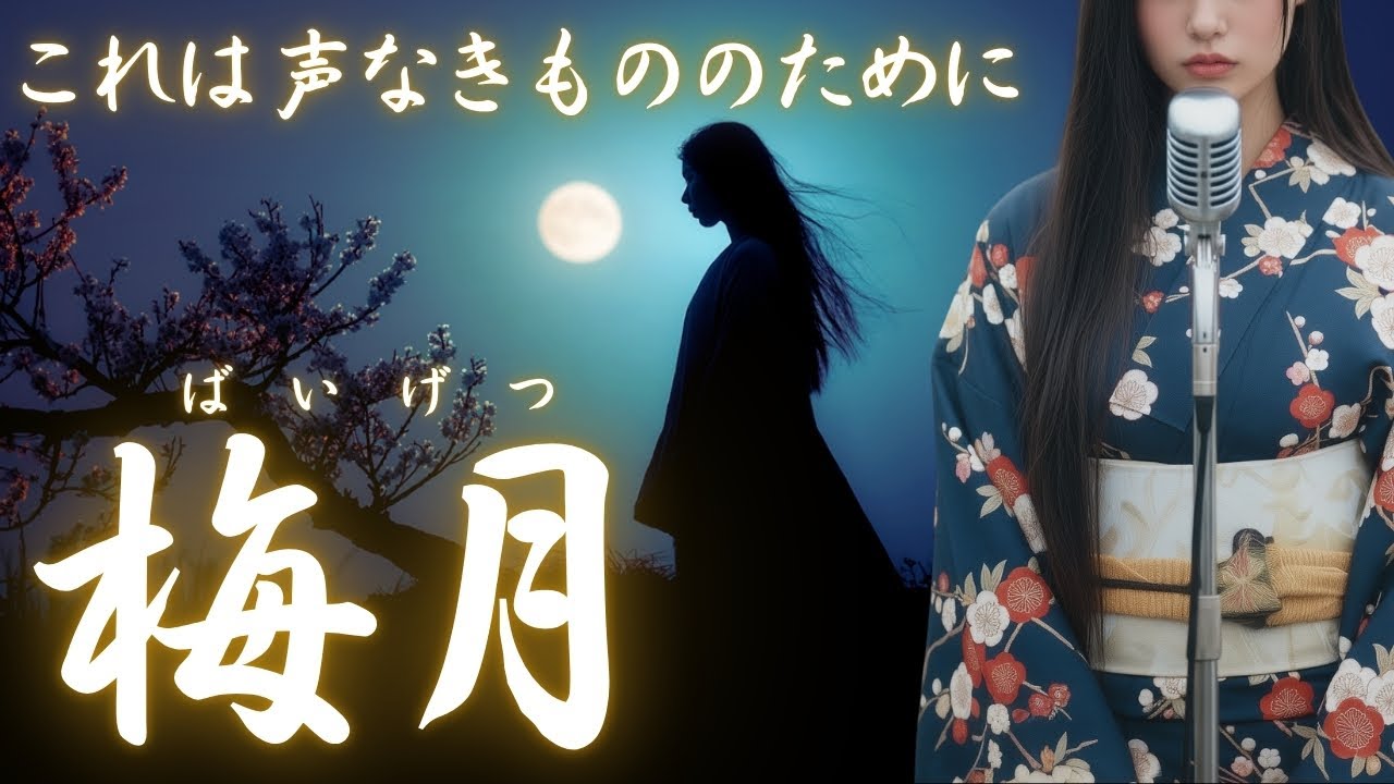 【日本の祈り歌】『梅月（ばいげつ）』—何者かにならなくても、人はすでに美しい｜古風｜和風｜曲｜