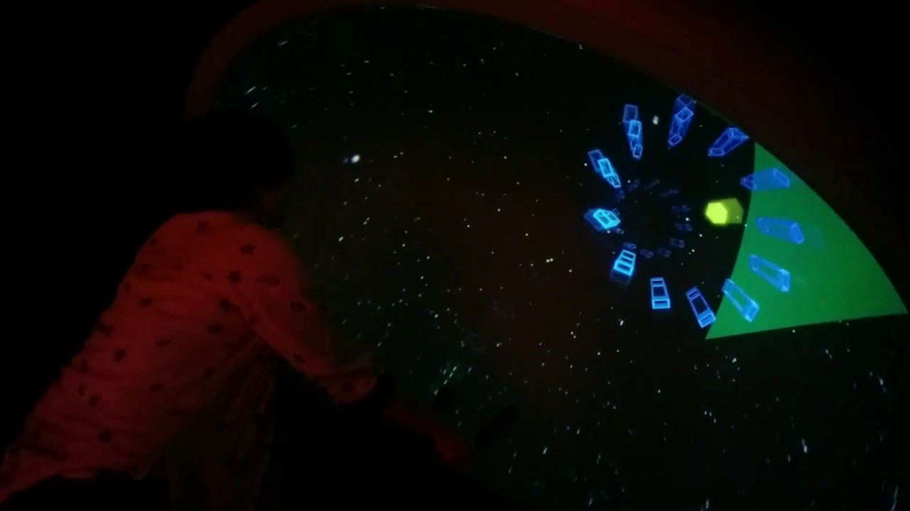 2x 4K Dome projection, Cyber Gym Excercise Bike, Sony Creative Center