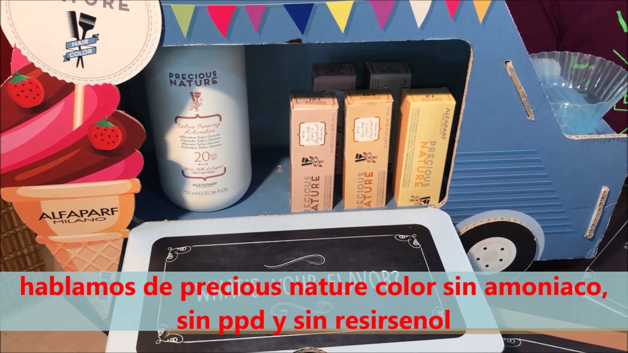 color sin amoniaco, ni ppd , alfa parf