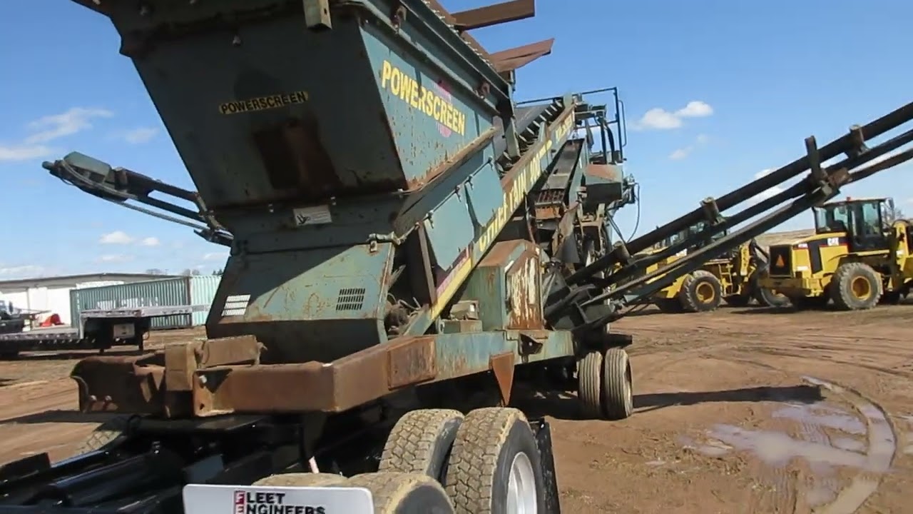 Powerscreen Chieftain 400 screening plant