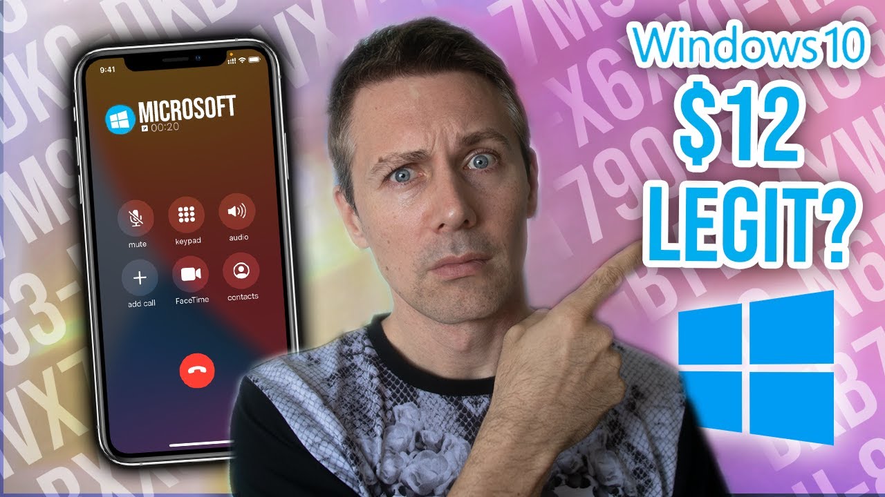 ZADZWONILIŚMY do Microsoftu, aby sprawdzić, czy klucze do systemu Windows 10 PRO o wartości 12 do...