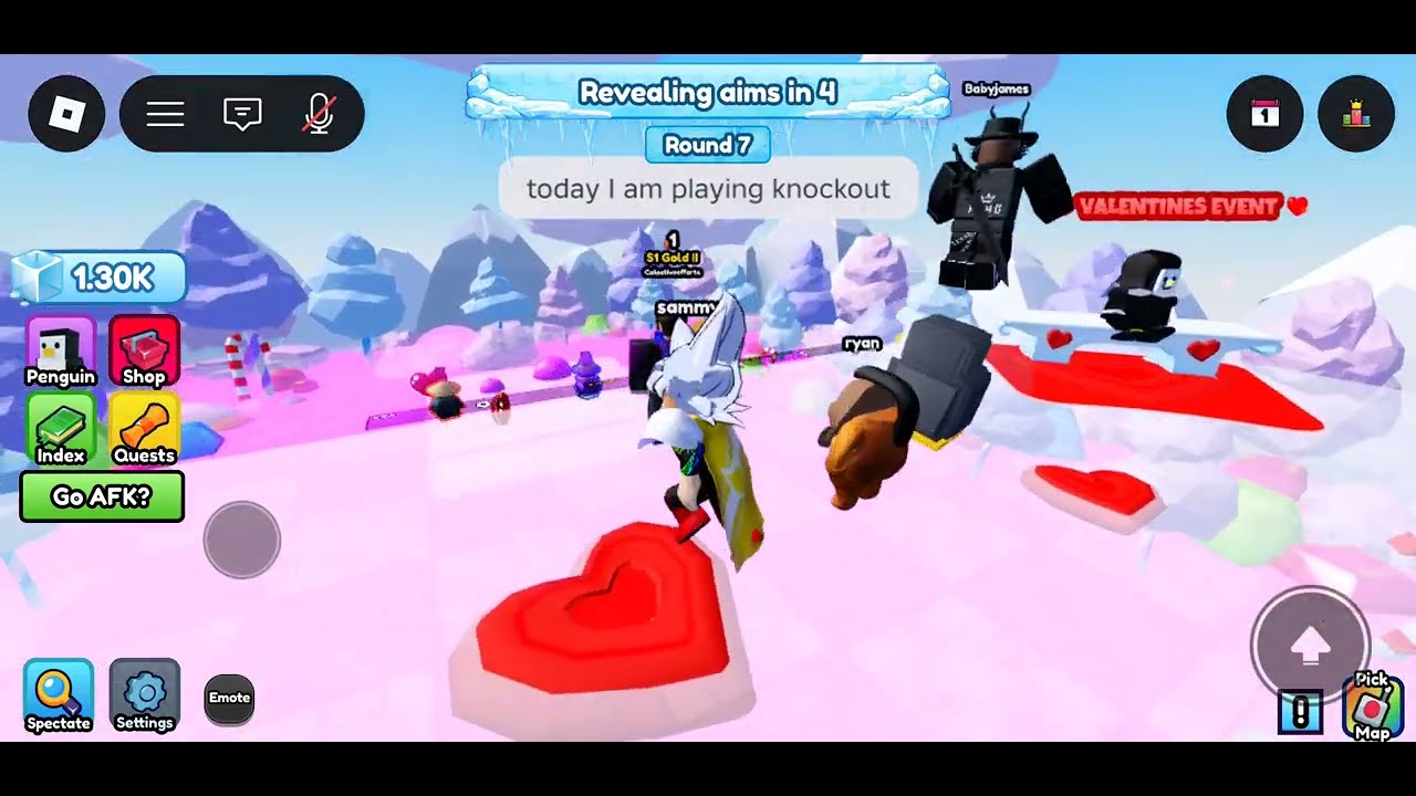 Playing knockout