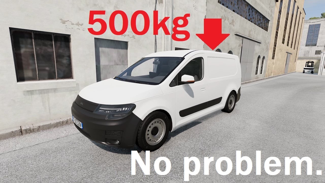 BeamNG.drive (Mod) Freeroam: Italy - 500kg of Cargo to Citta Vecchia