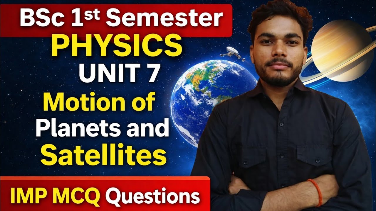 Bsc 1st semester physics unit 7 most imp MCQ questions #bsc #ddu (2)