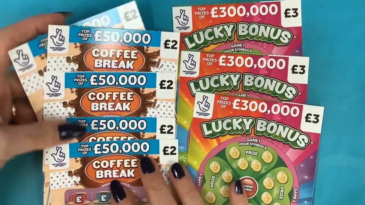 🎂🥳🤑🤑 Whoop Whoop finally found the new Coffee Break scratchcard, also scratching some Lucky Bonus🎂🥳🤑