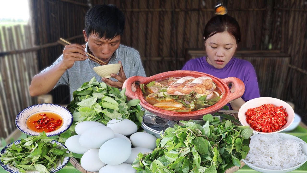 Làm Nồi Lẩu Hột Vịt Lộn Kiểu Này Ngon Hết Sẩy Quê Nhà | VTNam Vlog