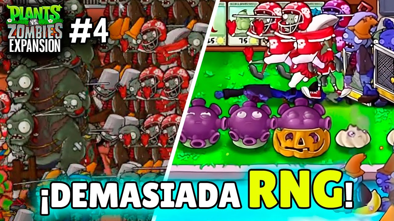 ¡LOS MINIJUEGOS SON UNA LOCURA! - PvZ Expansion Mod (Remastered) #4