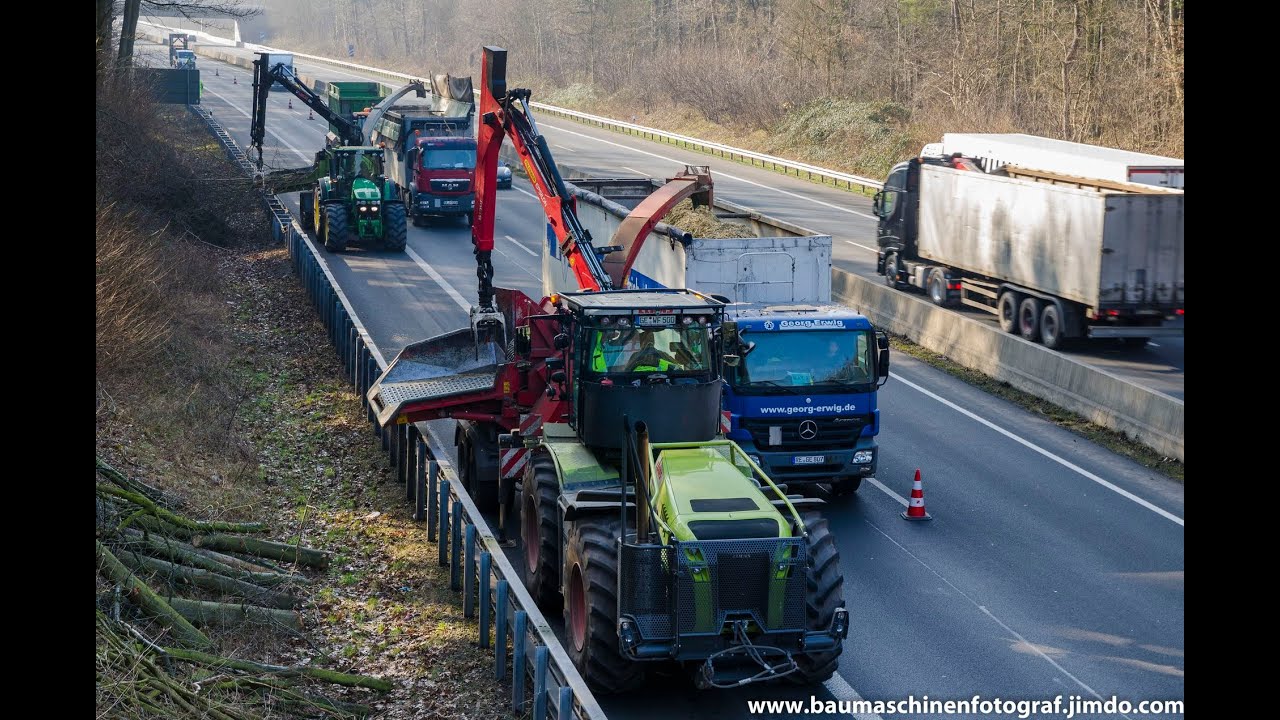 Claas Xerion 5000 mit HEM 820 und JD 7930 mit HEM 561
