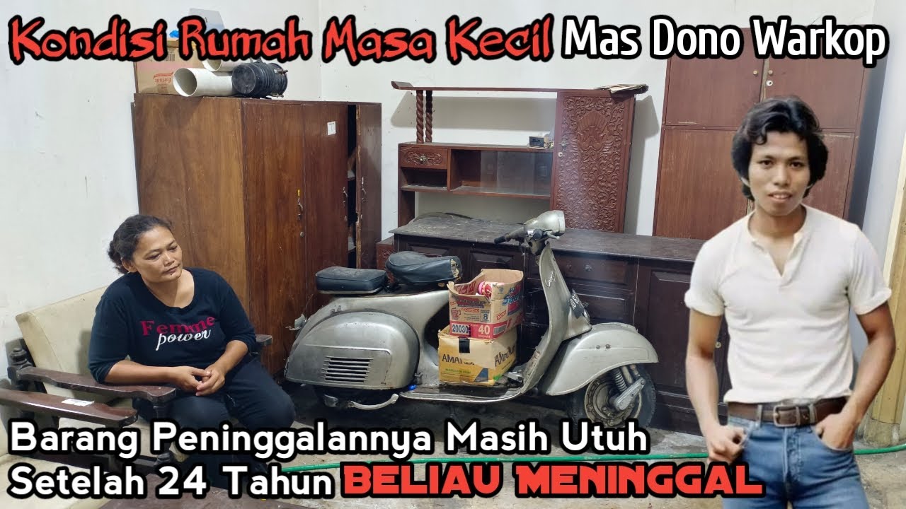 Kondisi Rumah Masa Kecilnya Artis Dono Warkop Di Klaten Barang-barangnya Masih Utuh Semua