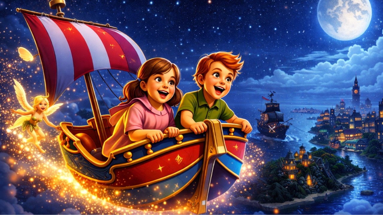 Peter Pan's Flight | Magic Kingdom | 4K