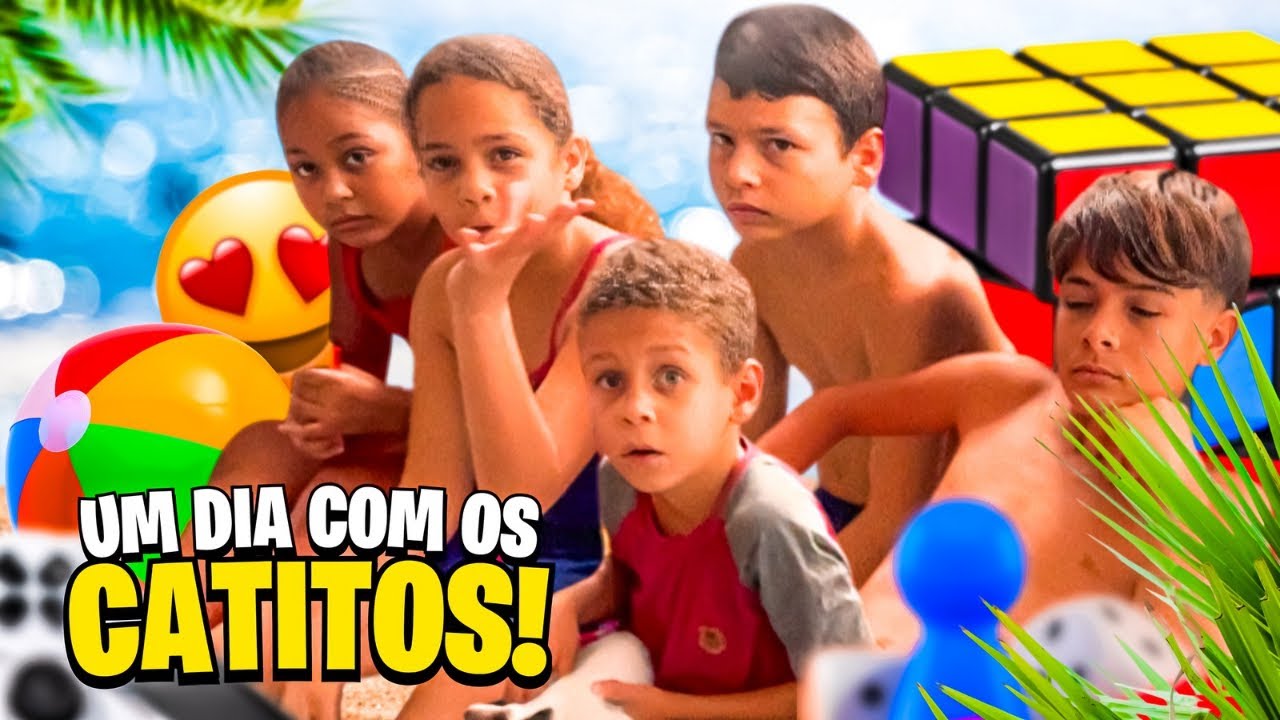 VLOG UM DIA COM OS CATITOS